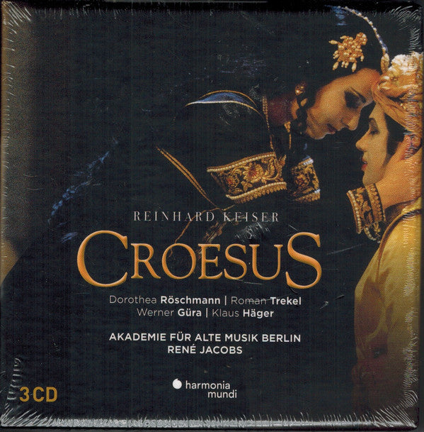 JACOBS,RENE; RIAS KAMMERCHOR, AKADEMIE FÜR ALTE MUSIK BERLIN, ROMAN TREKEL - KEISER: CROESUS