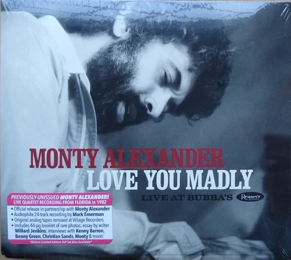 ALEXANDER MONTY - LOVE YOU MADLY: LIVE AT BUBBA’S (2CD/DELUXE EDITION)