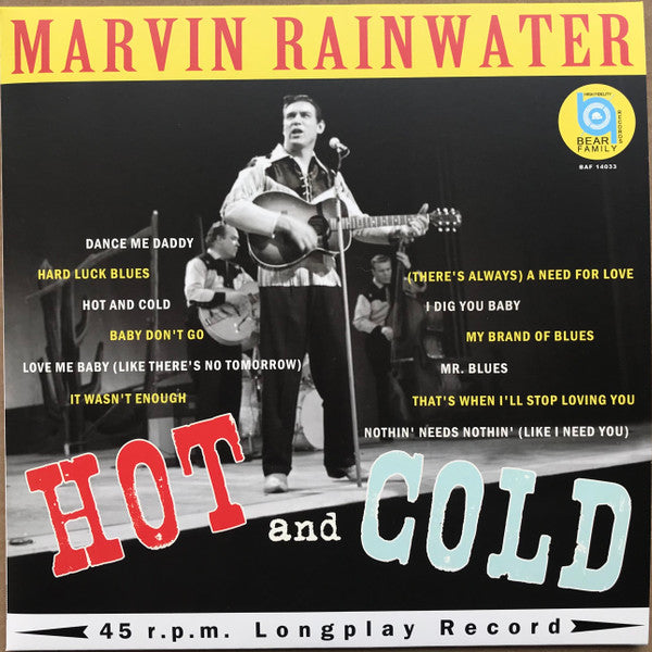 RAINWATER,MARVIN - HOT & COLD (LP/CD)
