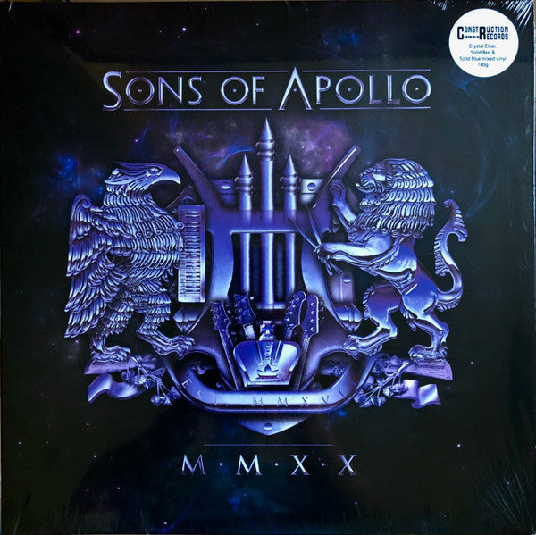SONS OF APOLLO - MMXX (2LP/180G/CRYSTAL CLEAR & SOLID RED & SOLID BLUE VINYL)