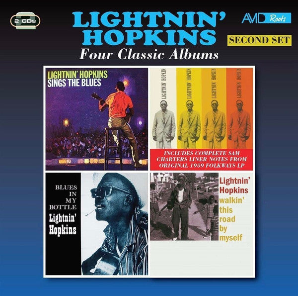 LIGHTNIN' HOPKINS - FOUR CLASSIC ALBUMS