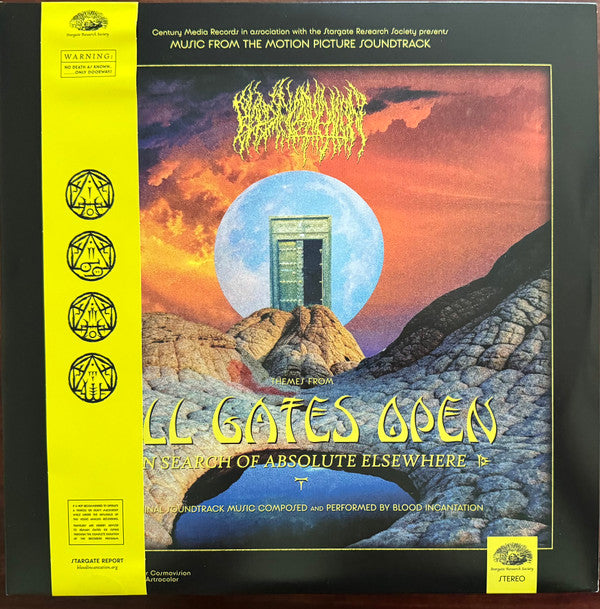 BLOOD INCANTATION - ALL GATES OPEN (OST) (2LP/BLU-RAY)