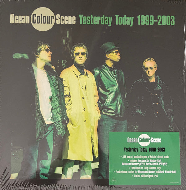 OCEAN COLOUR SCENE - YESTERDAY TODAY 1999 – 2003 (3LP/COLOR VINYL)