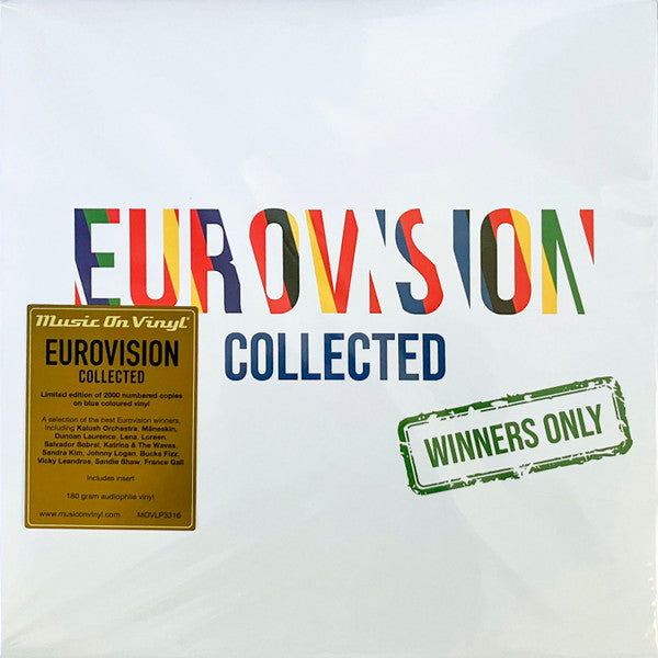 VARIOUS ARTISTS - EUROVISION COLLECTED (BLUE VINYL/180G/2LP)