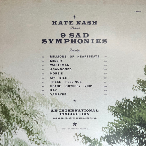 NASH,KATE - 9 SAD SYMPHONIES (BABY PINK VINYL)