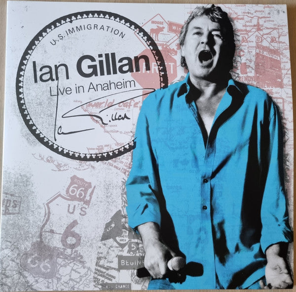 GILLAN,IAN - LIVE IN ANAHEIM (2LP/LIMITED/TURQUOISE VINYL/180G/GATEFOLD/NUMBERED)