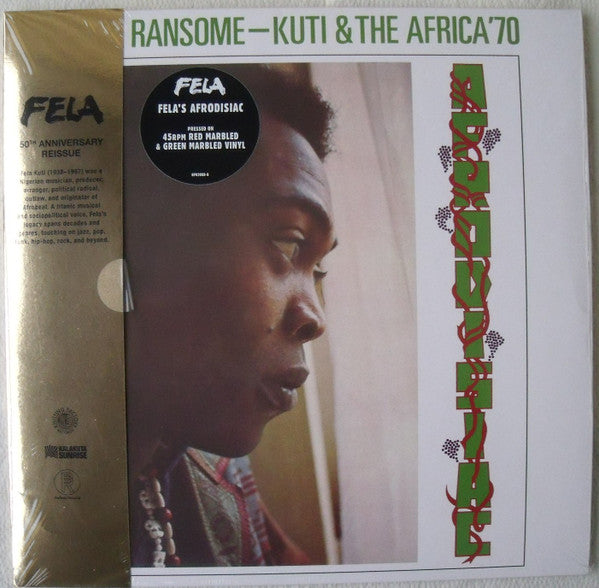 KUTI,FELA - AFRODISIAC (50TH ANNIVERSARY EDITION) (GREEN & RED MARBLE VINYL/2LP)