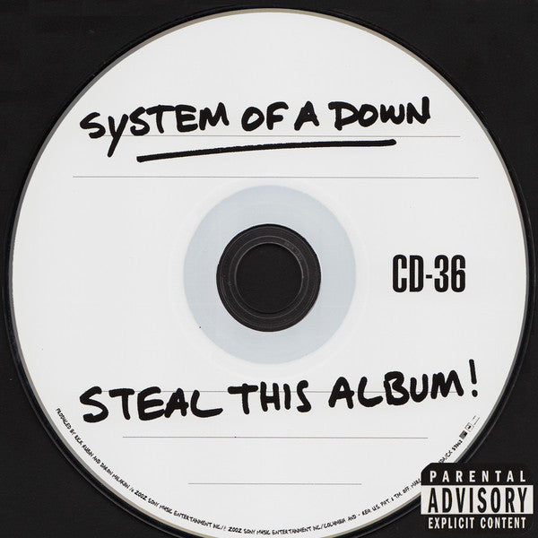 SYSTEM OF A DOWN - STEAL THIS ALBUM!