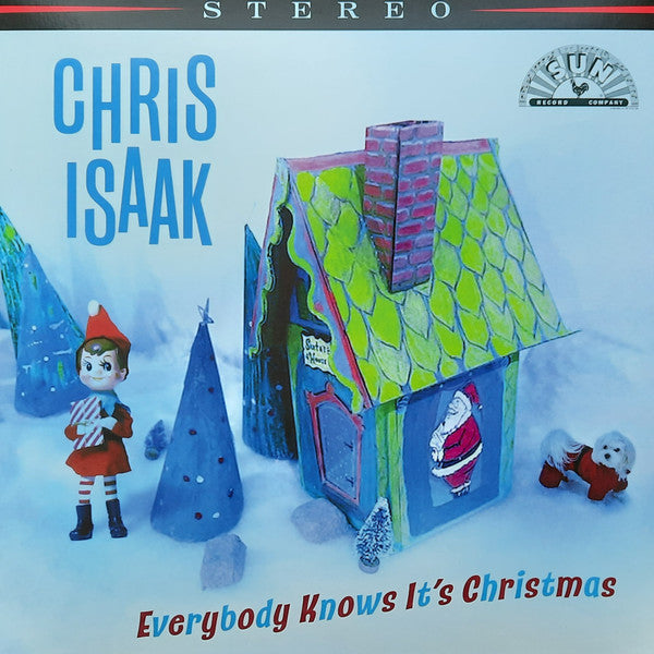 ISAAK,CHRIS - EVERYBODY KNOWS IT'S CHRISTMAS (CANDY FLOSS COLORED VINYL)