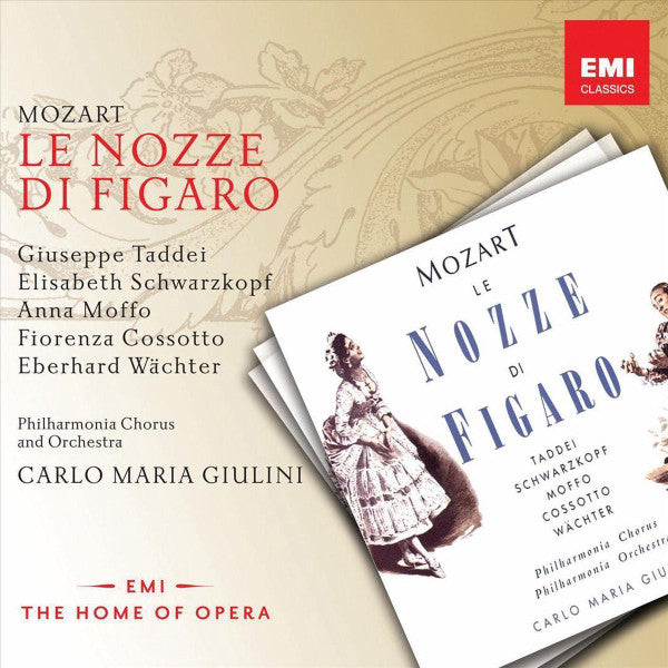 TADDEI / SCHWARZKOPF / PHILHARMONIA ORCH / GIULINI - MOZART: LE NOZZE DI FIGARO