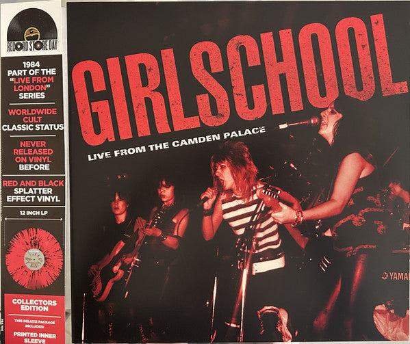 GIRLSCHOOL - LIVE FROM THE CAMDEN PALACE (RED VINYL/DELUXE/LIMITED)