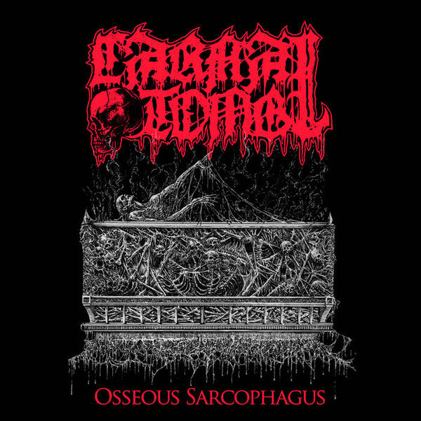 CARNAL TOMB - OSSEOUS SARCOPHAGUS (RED VINYL/LIMITED)