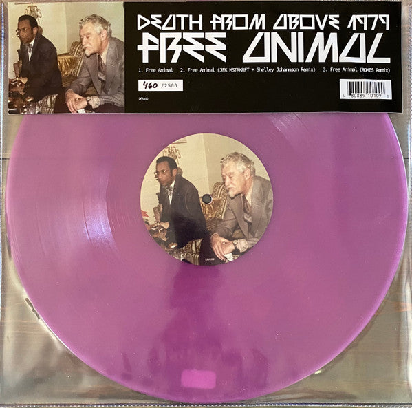 DEATH FROM ABOVE 1979 - FREE ANIMAL (TRANSLUCENT VIOLET VINYL)