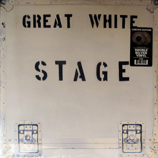 GREAT WHITE - STAGE (SILVER VINYL/REISSUE)