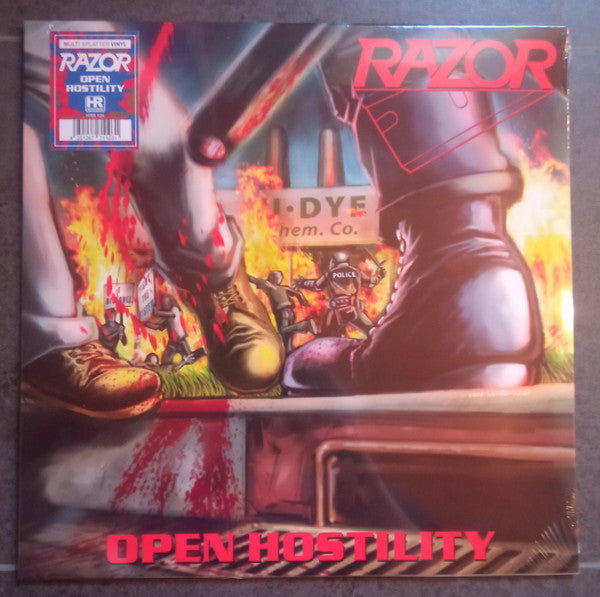 RAZOR - OPEN HOSTILITY (SPLATTER VINYL)
