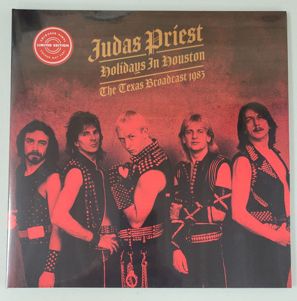 JUDAS PRIEST - HOLIDAYS IN HOUSTON (CLEAR & BLACK SPLATTER VINYL)