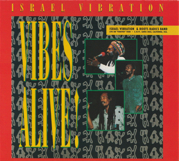 ISRAEL VIBRATION - VIBES ALIVE (DIGPAK)