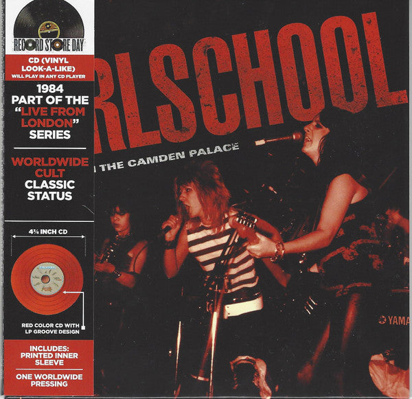 GIRLSCHOOL - LIVE FROM THE CAMDEN PALACE (DELUXE)