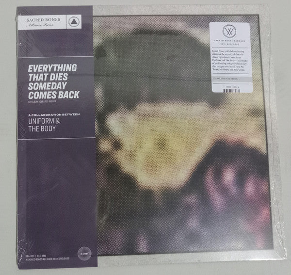 UNIFORM & THE BODY - EVERYTHING THAT DIES SOMEDAY COMES BACK (SILVER VINYL)