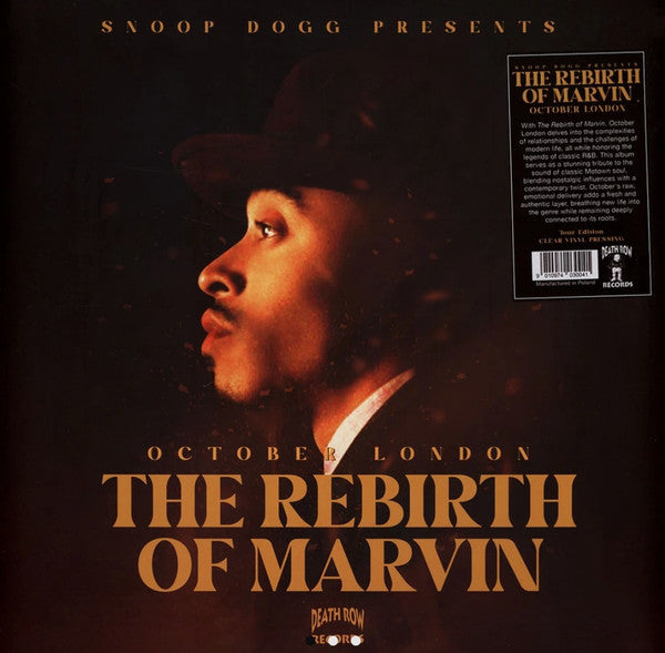 SNOOP DOGG PRESENTS OCTOBER LONDON - REBIRTH OF MARVIN (TOUR EDITION/CLEAR VINYL)