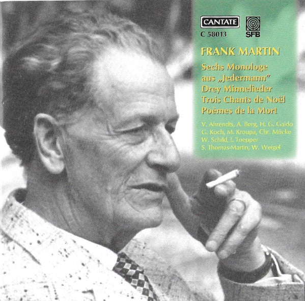 MARTIN / THOMAS-MARTIN / SCHILD / KROUPA - MARTIN, FRANK: ASSTD. SONG CYCLES