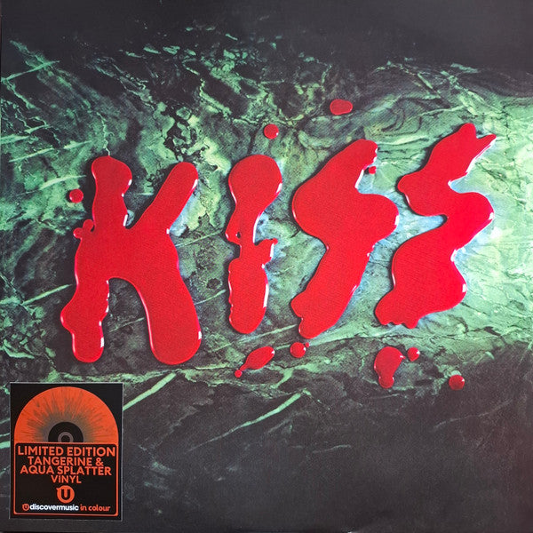 KISS - LOVE GUN (TANGERINE WITH AQUA SPLATTER VINYL)