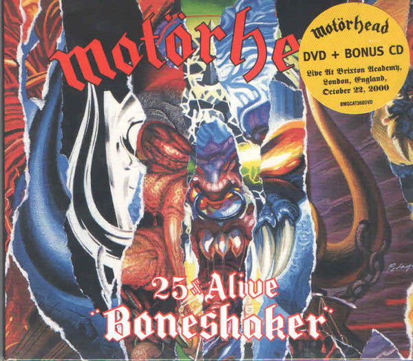 MOTORHEAD - 25 & ALIVE BONESHAKER (CD/DVD)