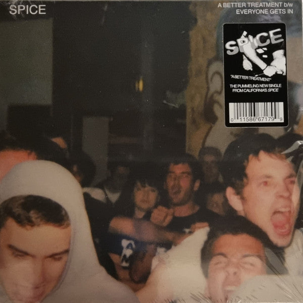 SPICE - BETTER TREATMENT (CLEAR & BLACK SPLATTER 7INCH)