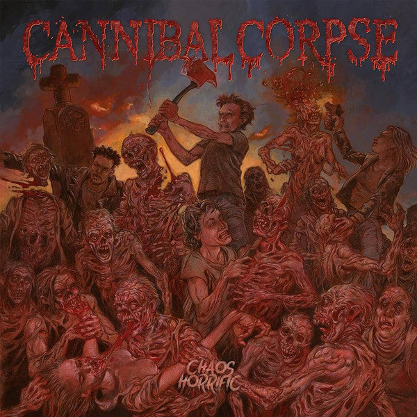 CANNIBAL CORPSE - CHAOS HORRIFIC (BURNED FLESH MARBLED VINYL)