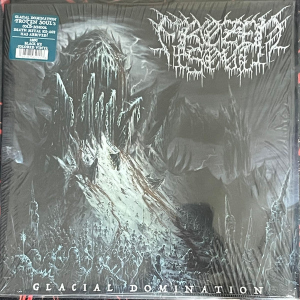 FROZEN SOUL - GLACIAL DOMINATION (BLACK ICE COLORED VINYL)