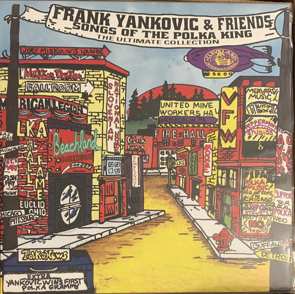 YANKOVIC,FRANK - FRANK YANKOVIC & FRIENDS: SONGS OF THE POLKA KING (THE ULTIMATE COLLECTION) (2LP)