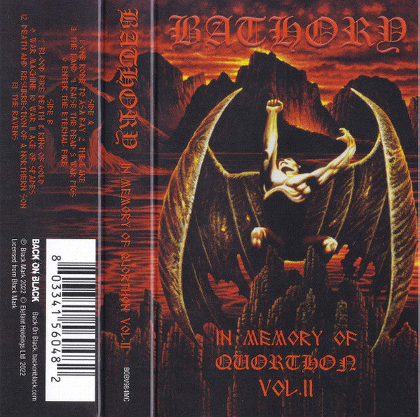 BATHORY - IN MEMORY OF QUORTHON: VOL 2