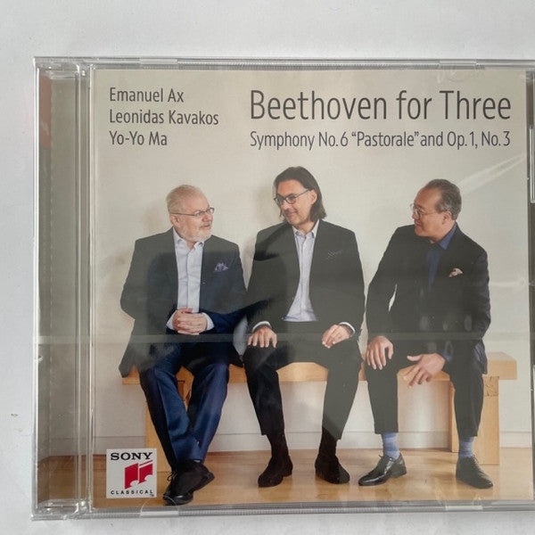 MA,YO-YO; LEONIDAS KAVAKOS & EMANUEL AX - BEETHOVEN FOR THREE: SYMPHONY NO. 6 & OP. 1