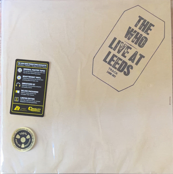WHO - LIVE AT LEEDS (180G/45RPM/2LP)