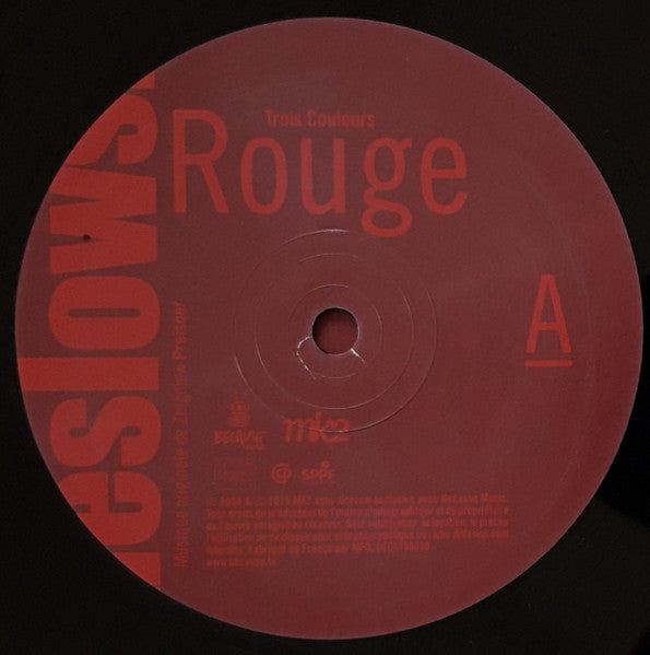 KIESLOWSKI,KRZYSZTOF; PREISNER ZBIGNIEW - TROIS COULEURS: ROUGE OST (THREE COLORS: RED (LP/CD))