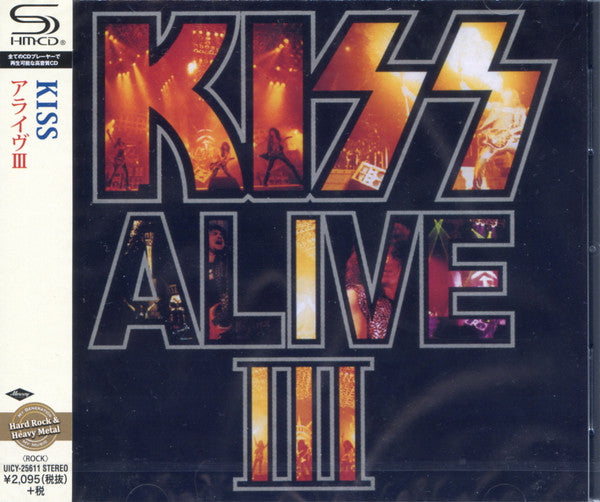 KISS - ALIVE 3 (SHM/REISSUE)