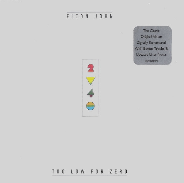 JOHN ELTON - TOO LOW FOR ZERO