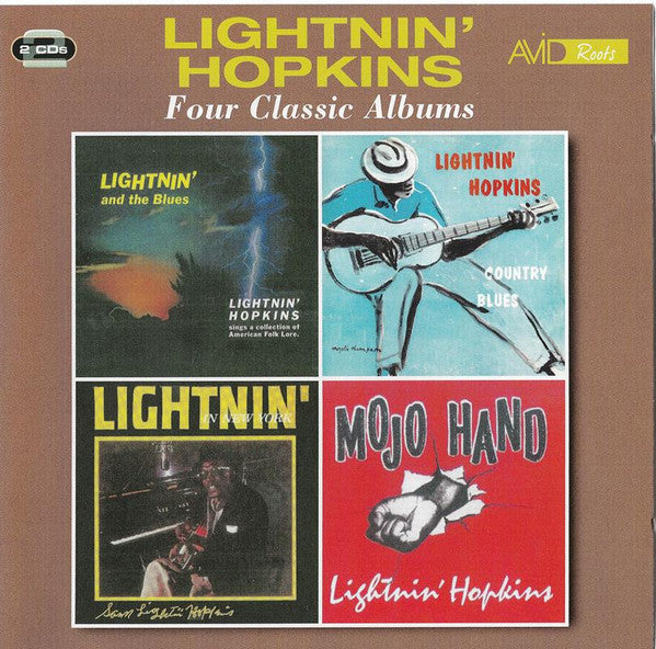 LIGHTNIN' HOPKINS - FOUR CLASSIC ALBUMS