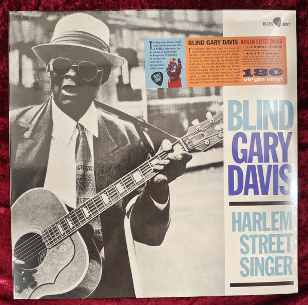 DAVIS,BLIND GARY - HARLEM STREET SINGER