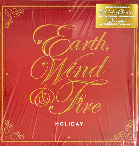 EARTH WIND & FIRE - HOLIDAY (TRANSLUCENT RUBY (RED) VINYL/140G)