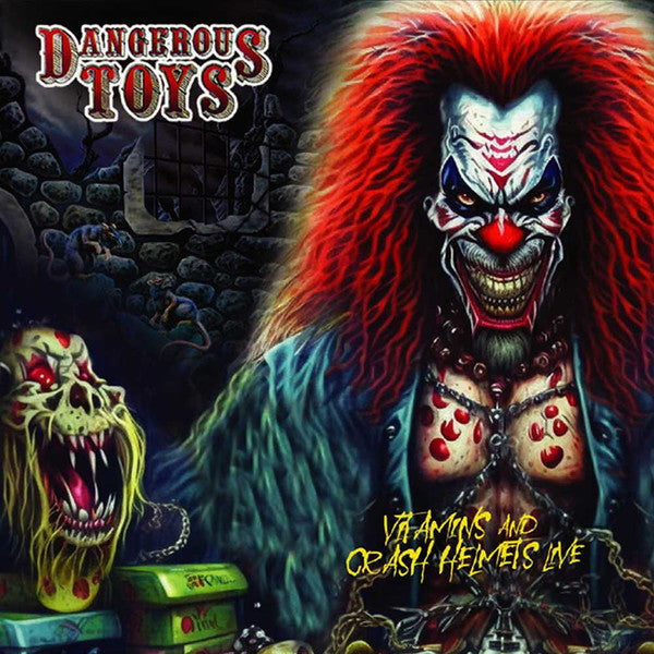 DANGEROUS TOYS - VITAMINS & CRASH HELMETS LIVE (COKE BOTTLE GREEN VINYL)