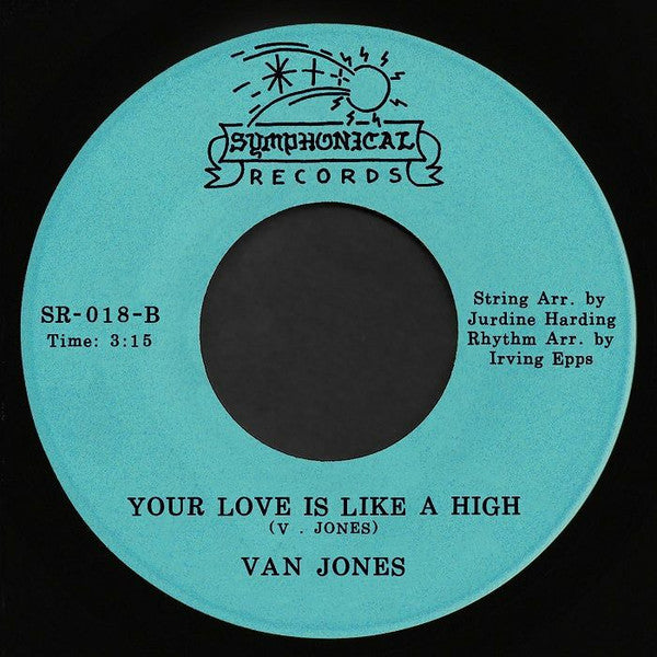 JONES,VAN - I WANT TO GROOVE YOU/YOUR LOVE IS LIKE A HIGH