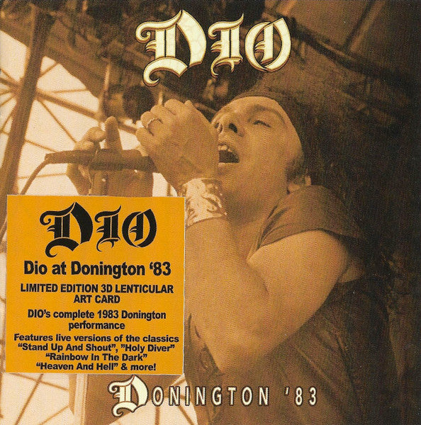 DIO - DIO AT DONINGTON '83 (LIMITED EDITION DIGIPAK WITH LENTICULAR COVER)