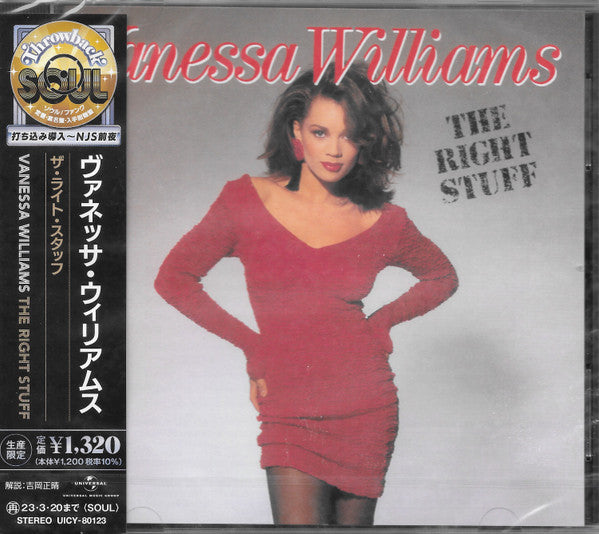 WILLIAMS,VANESSA - RIGHT STUFF (LIMITED)