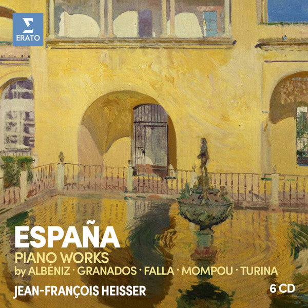 HEISSER,JEAN-FRANÇOIS - ESPAÑA: ALBENIZ, FALLA, GRANADOS, MOMPOU, TURINA (6CD)