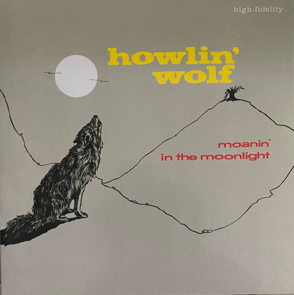 HOWLIN' WOLF - MOANIN IN THE MOONLIGHT (CLEAR VINYL)