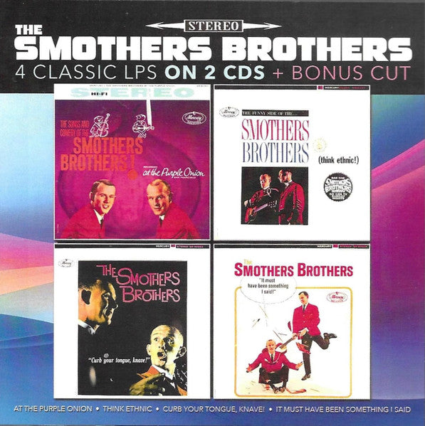 SMOTHERS BROTHERS - 4 CLASSIC LPS ON 2 2 CDS/BONUS CUT (2CD)