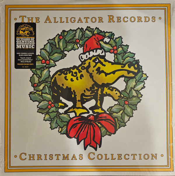 VARIOUS ARTISTS - ALLIGATOR CHRISTMAS COLLECTION (RED OPAQUE VINYL)