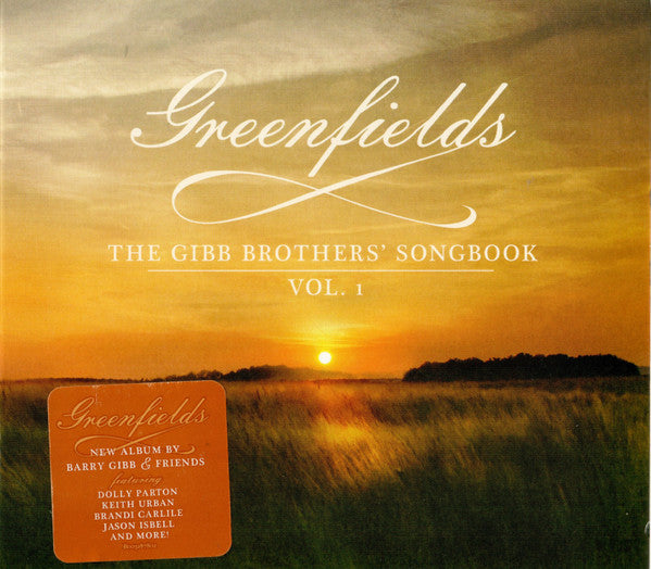 GIBB,BARRY - GREENFIELDS: THE GIBB BROTHERS' SONGBOOK (VOL. 1)