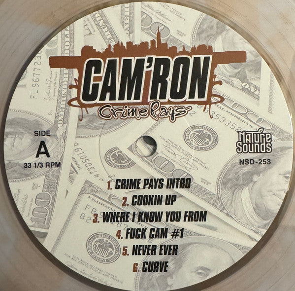 CAM'RON - CRIME PAYS (CHINA WHITE EDITION/2LP)